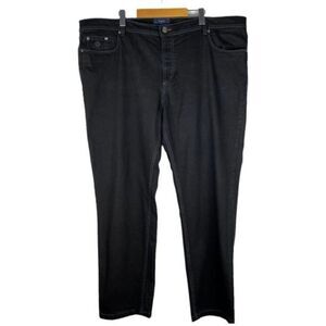 Bugatti men's Black Nevada D Regular Fit Denim Jeans 3280D 48 X 36